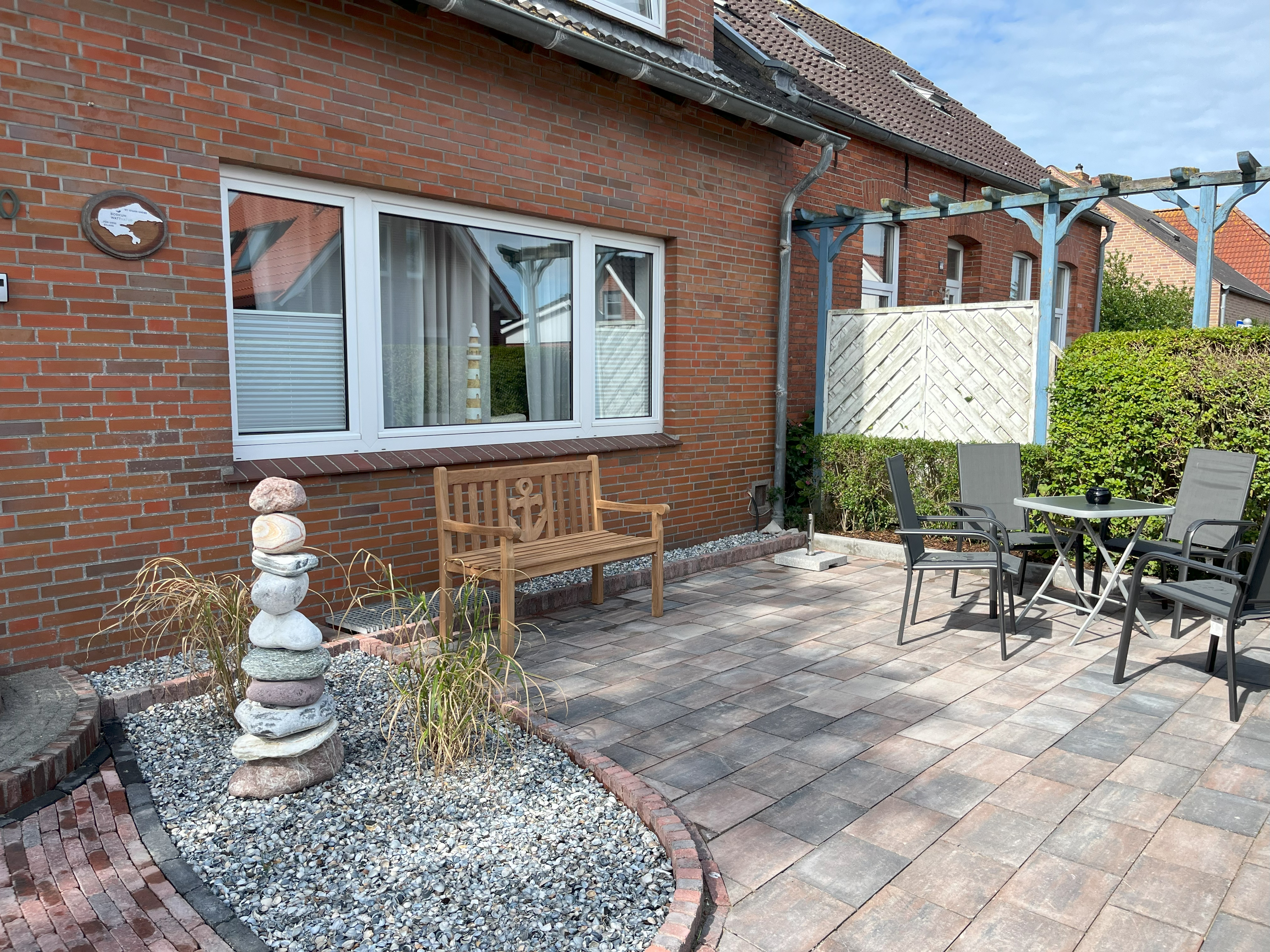 Mittschiffs Terrasse